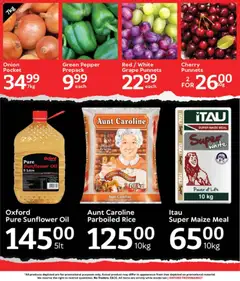 Oxford Freshmarket specials catalogue – valid from 28.11.2025 | Page: 2 | Products: Maize meal, Oil, Rice, Pepper