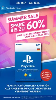 Aldi Prospekt 	 - gültig ab dem 04.08.2025 | Seite: 43 | Produkte: Playstation