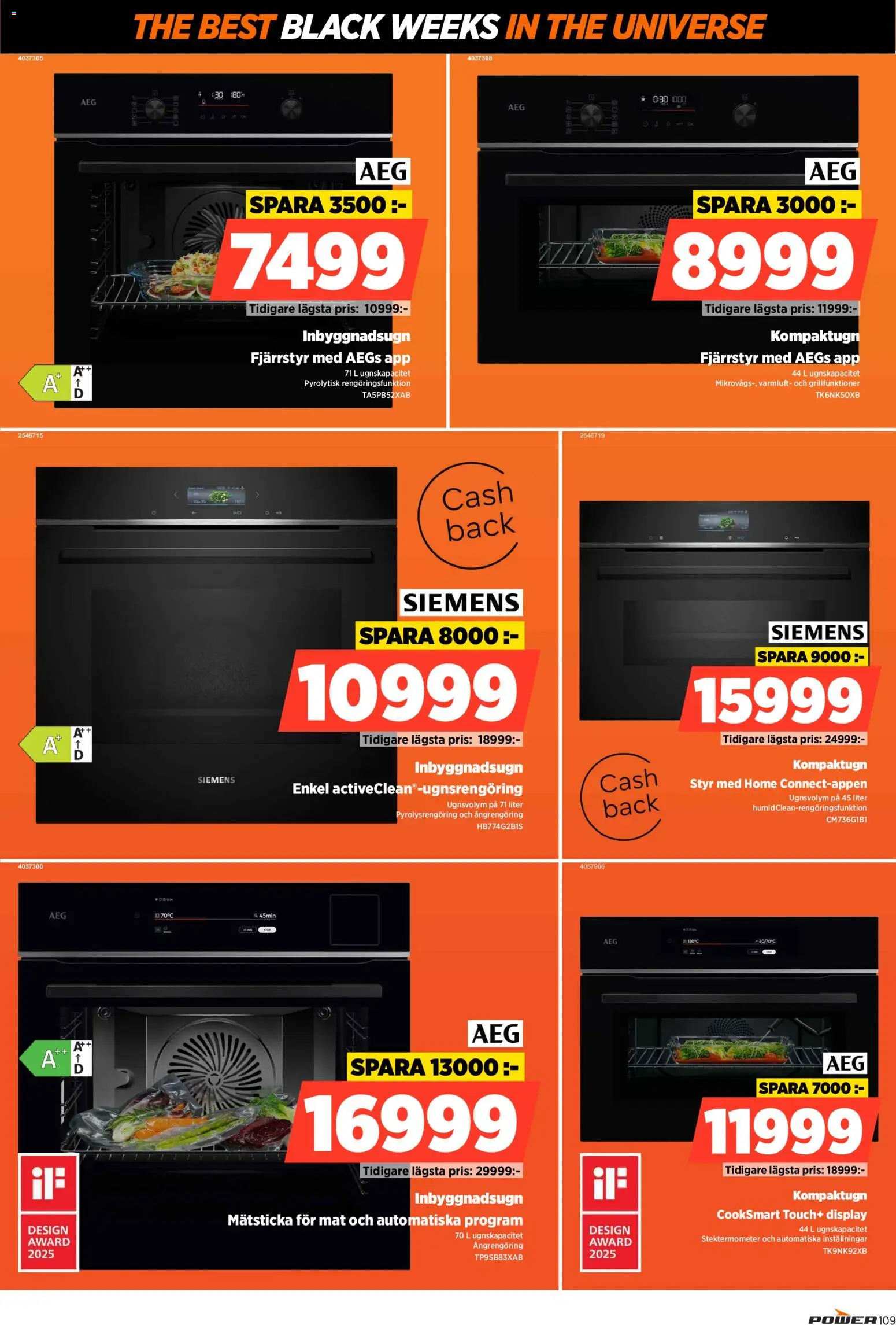 Power reklamblad aktuell från 17.11.2025 | Sida: 109