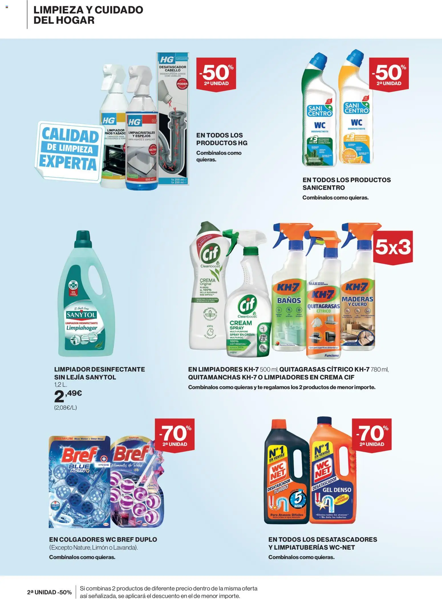 Supercor Canarias │ válido desde el 07.01.2026 | Página: 8 | Productos: Limpiacristales, Quitamanchas, Crema, Té