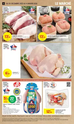 Intermarché - Prévisualisation de CUISSE DE CANARD CONFITE X4/5 DELPEYRAT, Confit de canard valide à partir de 30.12.2025 | Page: 14