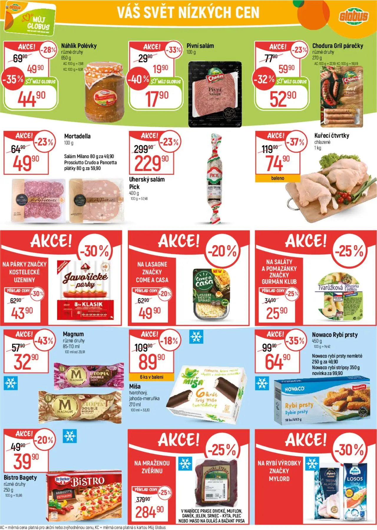 Globus leták od 17.09.2025 | Strana: 18 | Produkty: Pomazánky, Losos, Uherský salám, Guláš