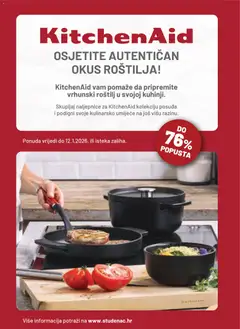 Katalog Studenac - Pregled kataloga iz trgovine Studenac, vrijedi od 12.11.2025 | Stranica: 4 | Proizvodi: Roštilj