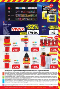 Plodine - Katalog - Pregled kataloga iz trgovine Plodine, vrijedi od 19.11.2025 | Stranica: 57