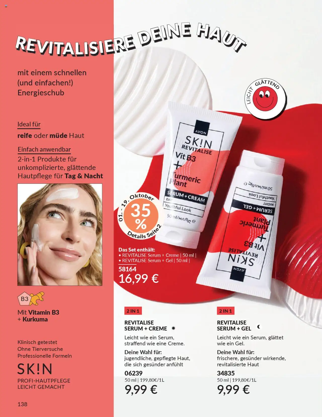 AVON Katalog Oktober 2025 – gültig ab 01.10.2025 | Seite: 140 | Produkte: Creme, Serum