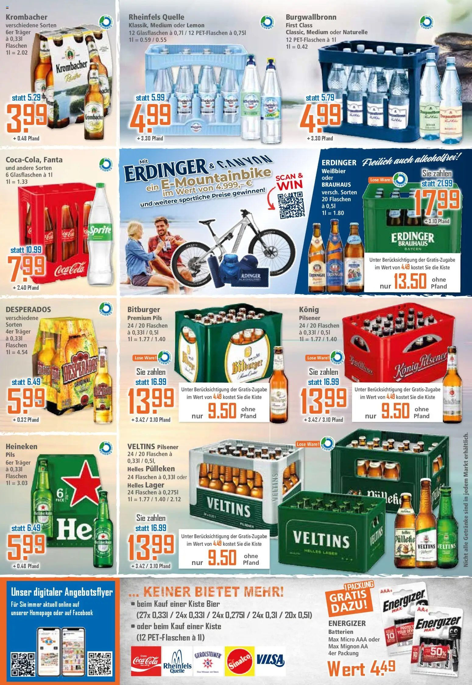Klaas & Kock Prospekt 	 – gültig ab 23.03.2026 | Seite: 12 | Produkte: Fanta, Erdinger, Cola, Veltins