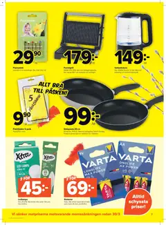 Coop X:-TRA erbjudanden - Förhandsvisning av reklamblad från butik Coop X:-TRA aktuell från 30.03.2026 | Sida: 7