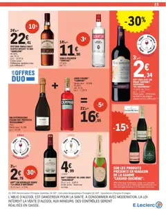 E.Leclerc - Prévisualisation de VIN EFFERVESCENT ITALIEN DOC PROSECCO "RICCADONNA", 75cl. valide à partir de 24.02.2026 | Page: 25