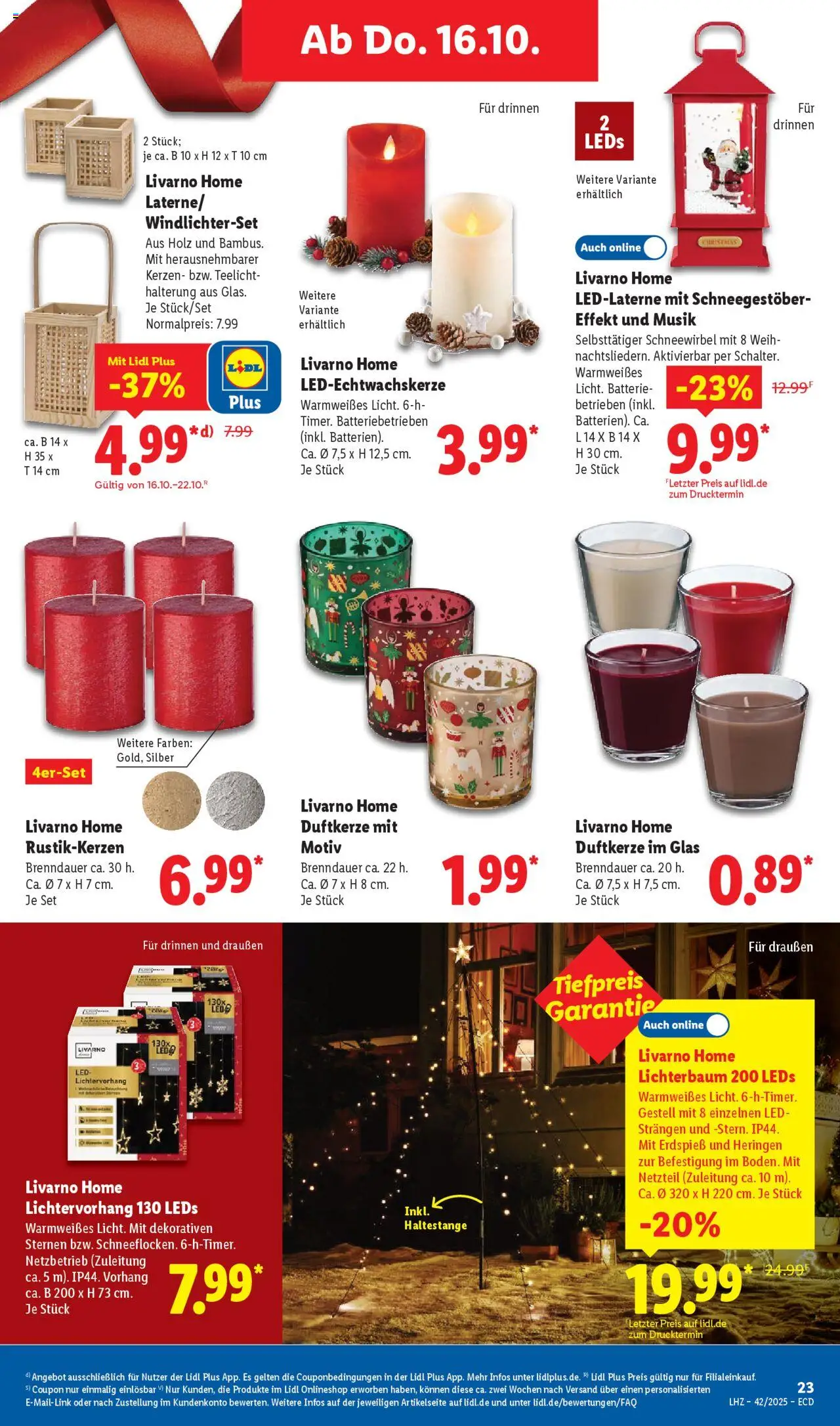 Lidl - Prospekt – gültig ab 13.10.2025 | Seite: 39 | Produkte: Batterie, Vorhang, Netzteil