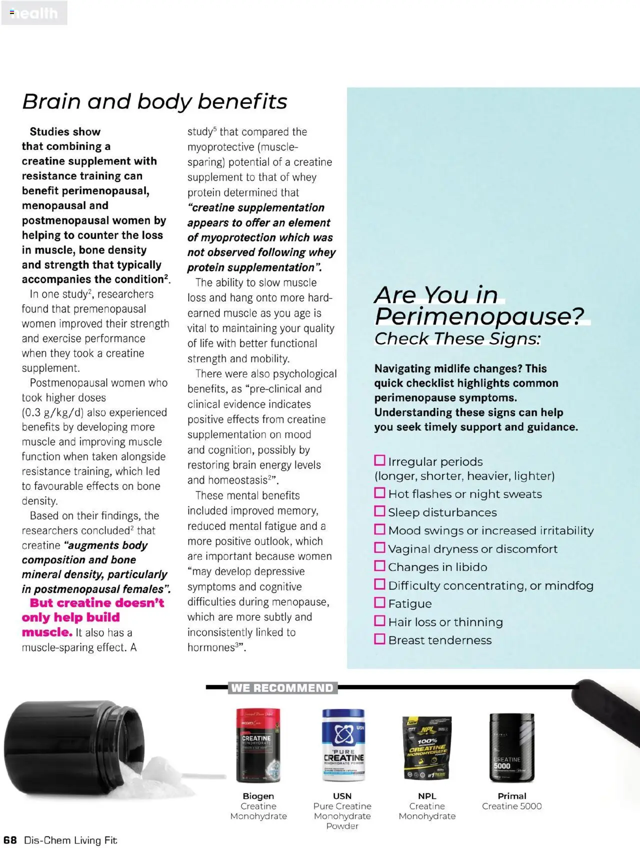 Dis-Chem Living Fit │ valid from 01.05.2025 | Page: 70 | Products: Detergente líquido, Powder