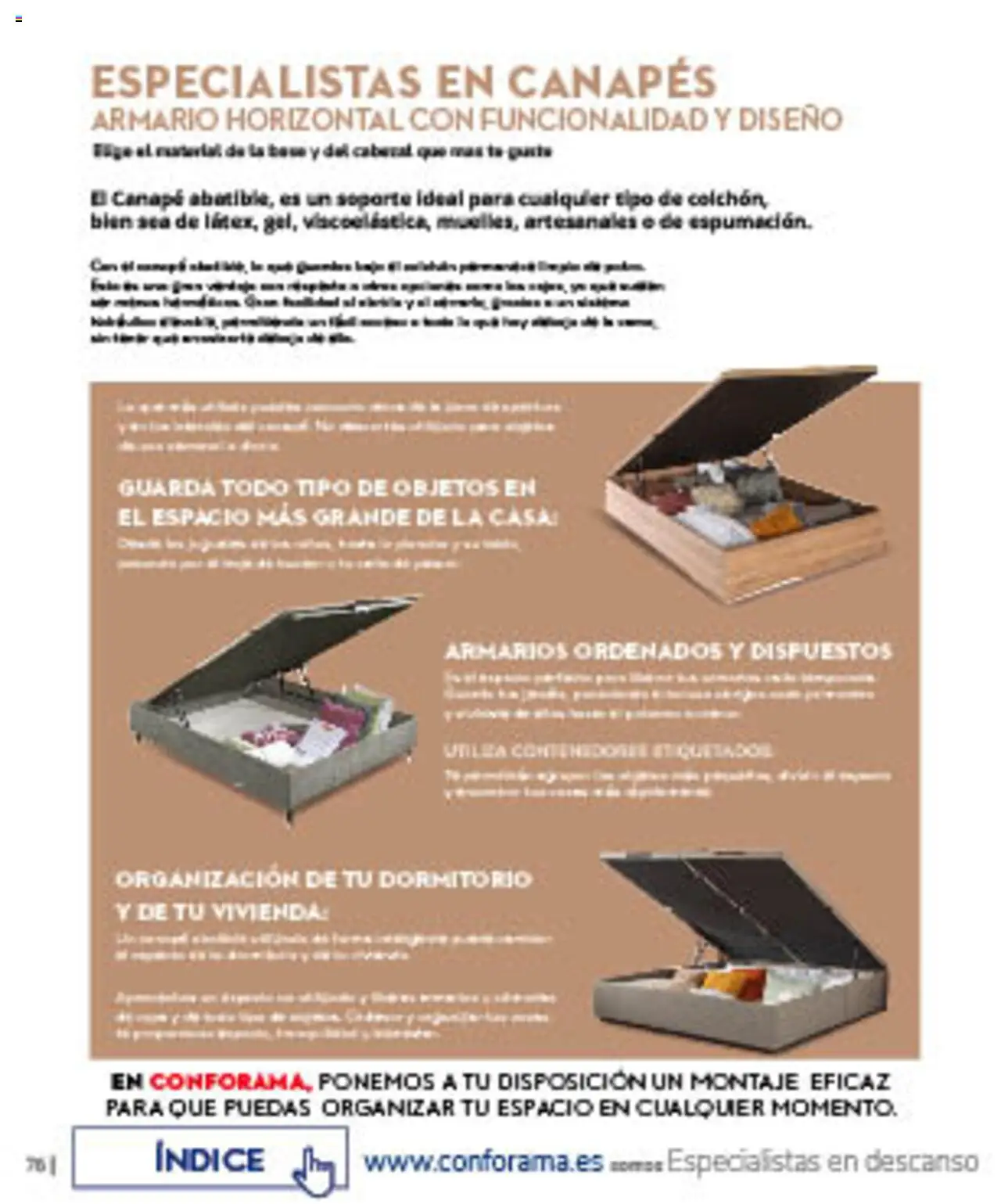 Conforama folleto │ válido desde el 07.08.2025 | Página: 76 | Productos: Armario