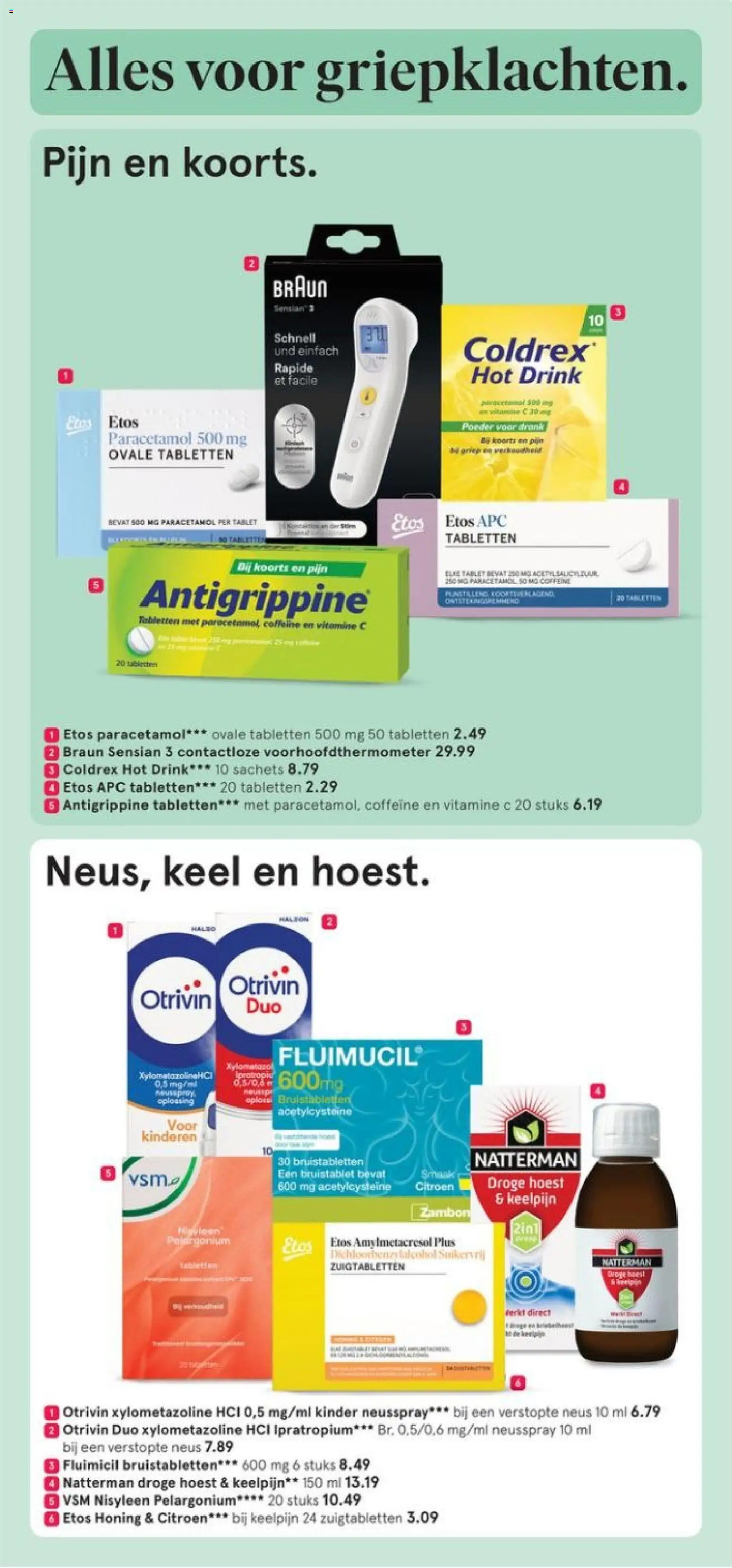 {H1} | Pagina: 5 | Producten: Kinder, Vezeték nélküli telefon, Vitamine C, Zuigtabletten