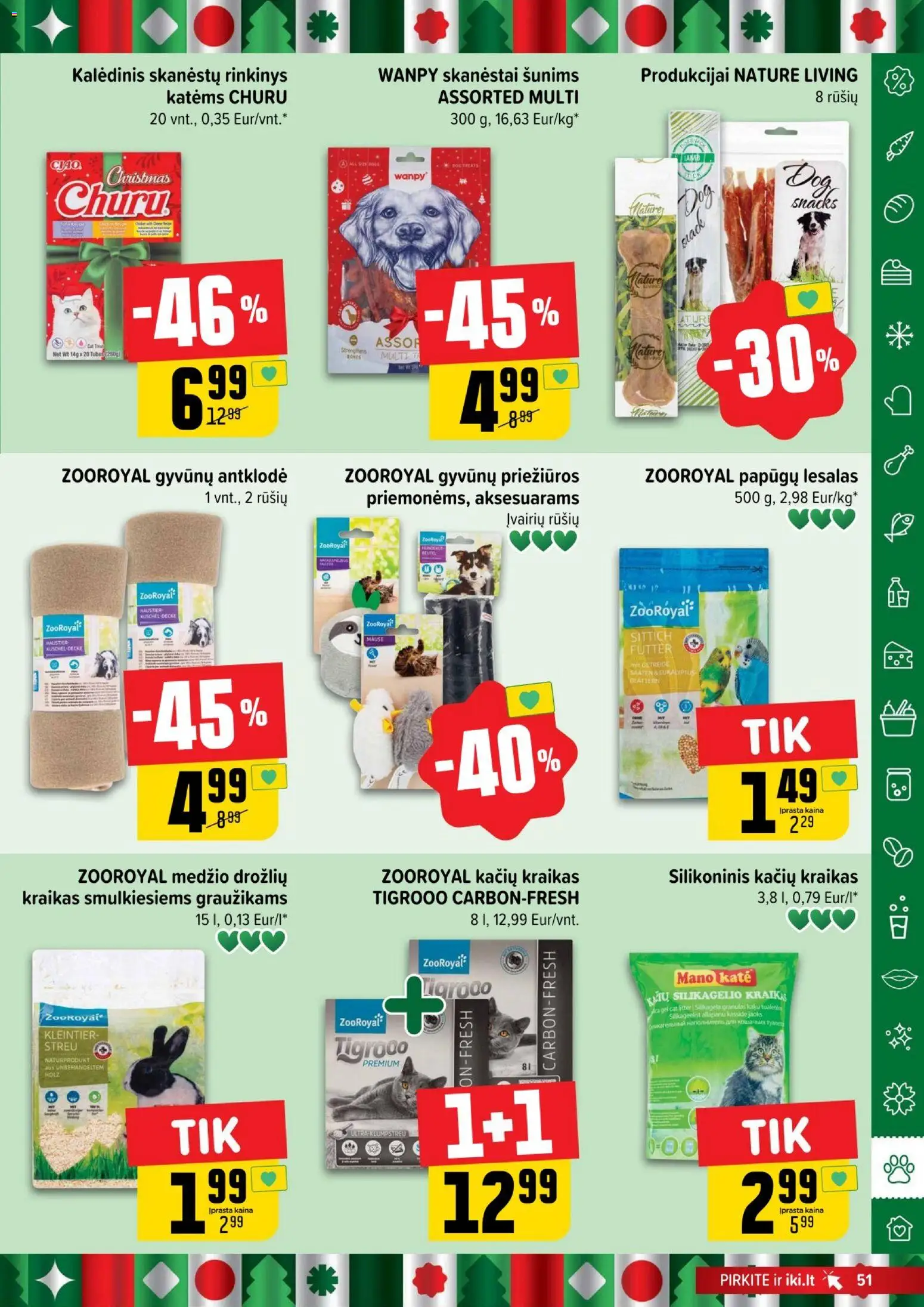 IKI akcijos nuo 15.12.2025 | Puslapis: 51 | Prekių: Antklodė