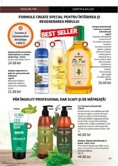 Ofertele Lady’s valabile de la 10.11.2025 | Pagină: 105 | Produse: Pomelo, Șampon, Balsam, Ulei