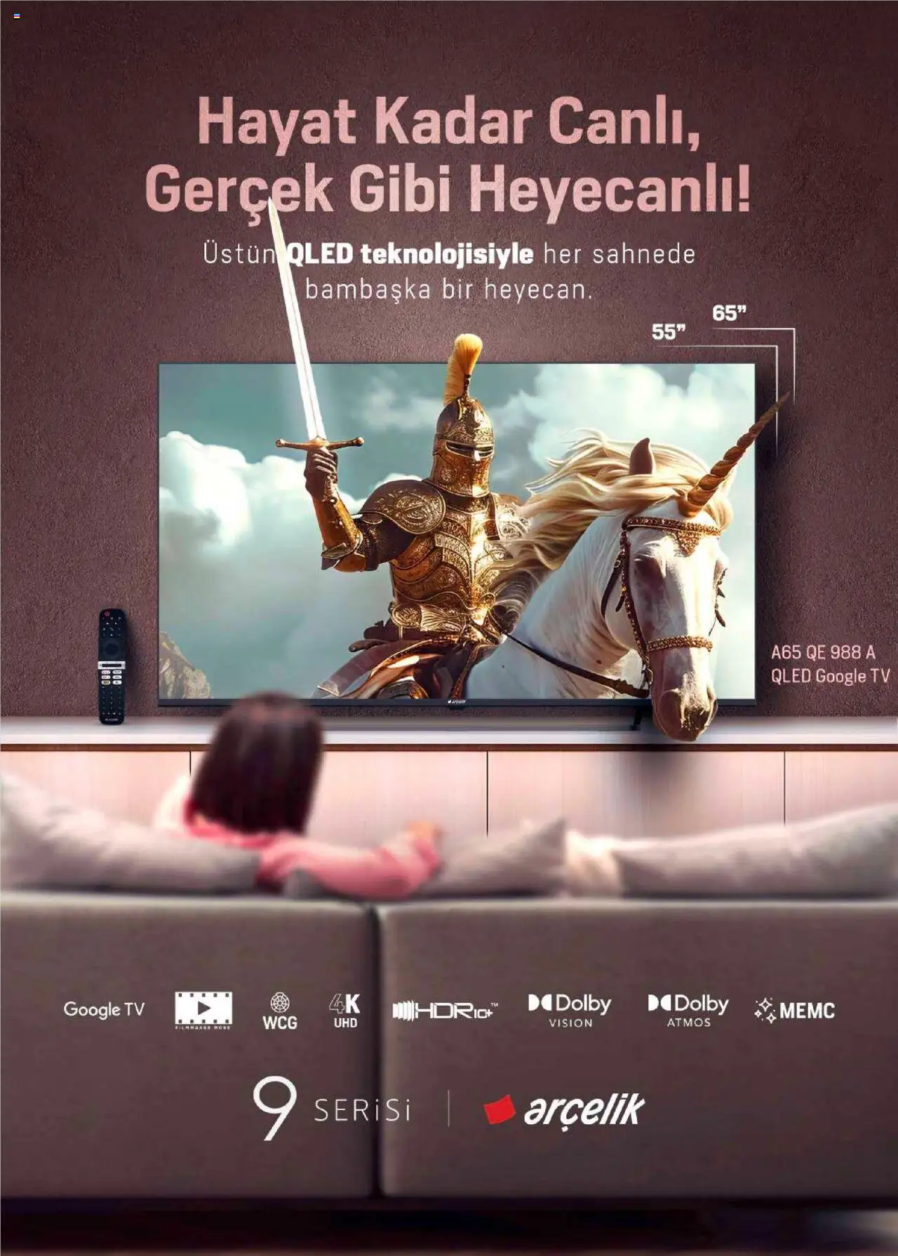 Arçelik Katalog - 01.10.2025 tarihinden itibaren geçerlidir | Sayfa: 76 | Ürünler: TV