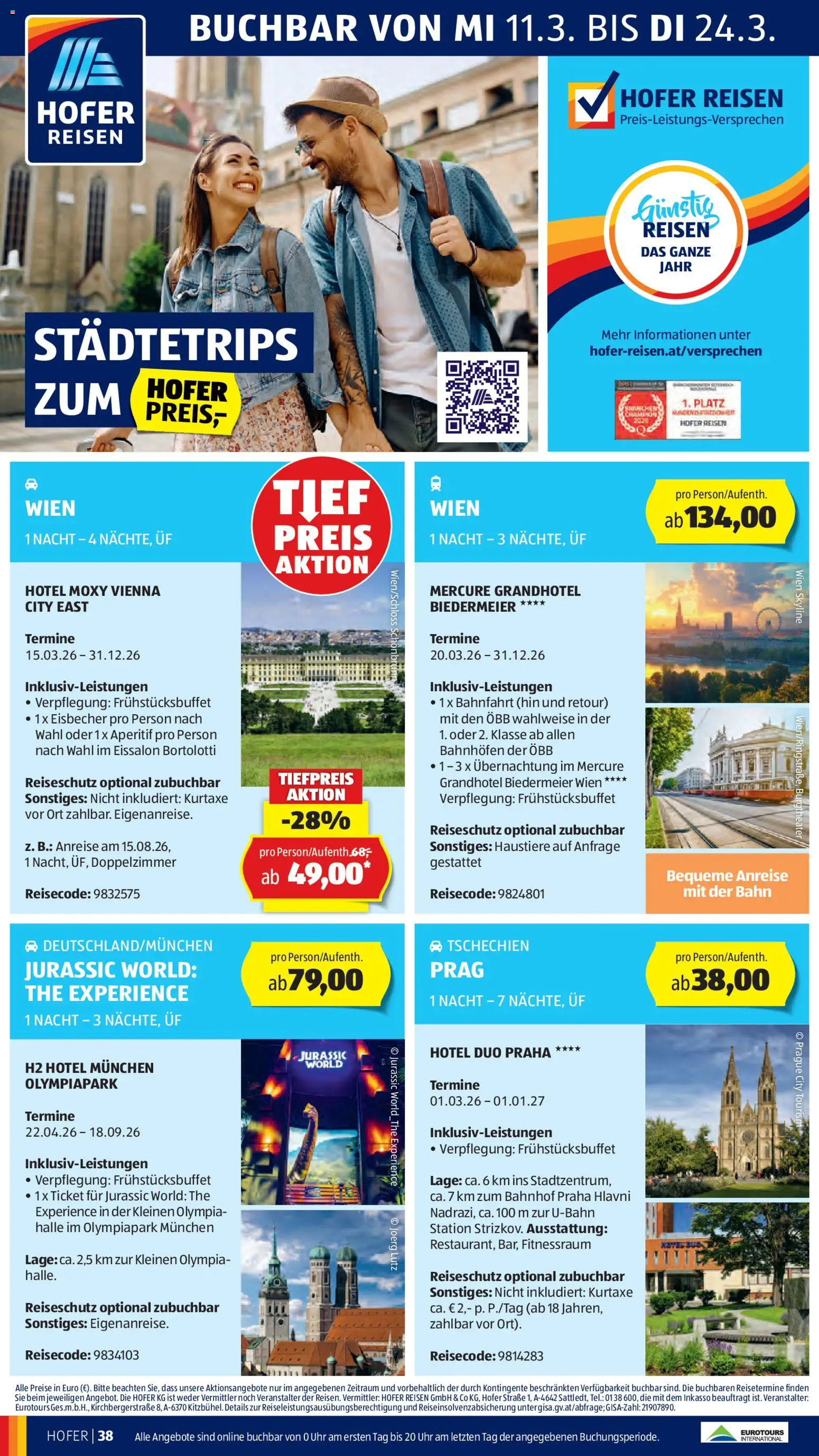 Hofer Flugblatt gültig ab 11.03.2026 | Seite: 45 | Produkte: Uhr