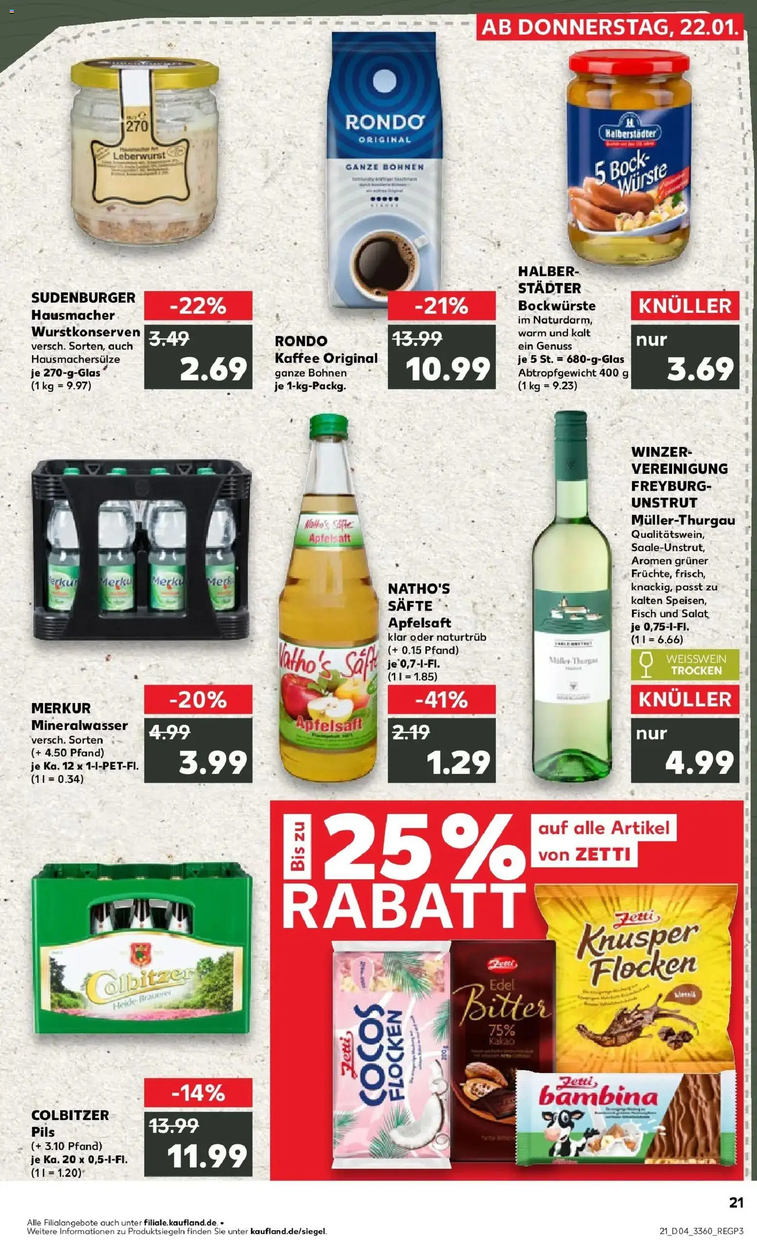 Kaufland prospekt Schönebeck (Elbe)	 – gültig ab 25.01.2026 | Seite: 21
