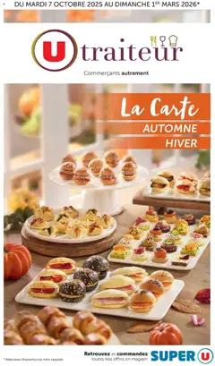 Super U - Prévisualisation de Super U - La carte Automne Hiver valide à partir de 07.10.2025