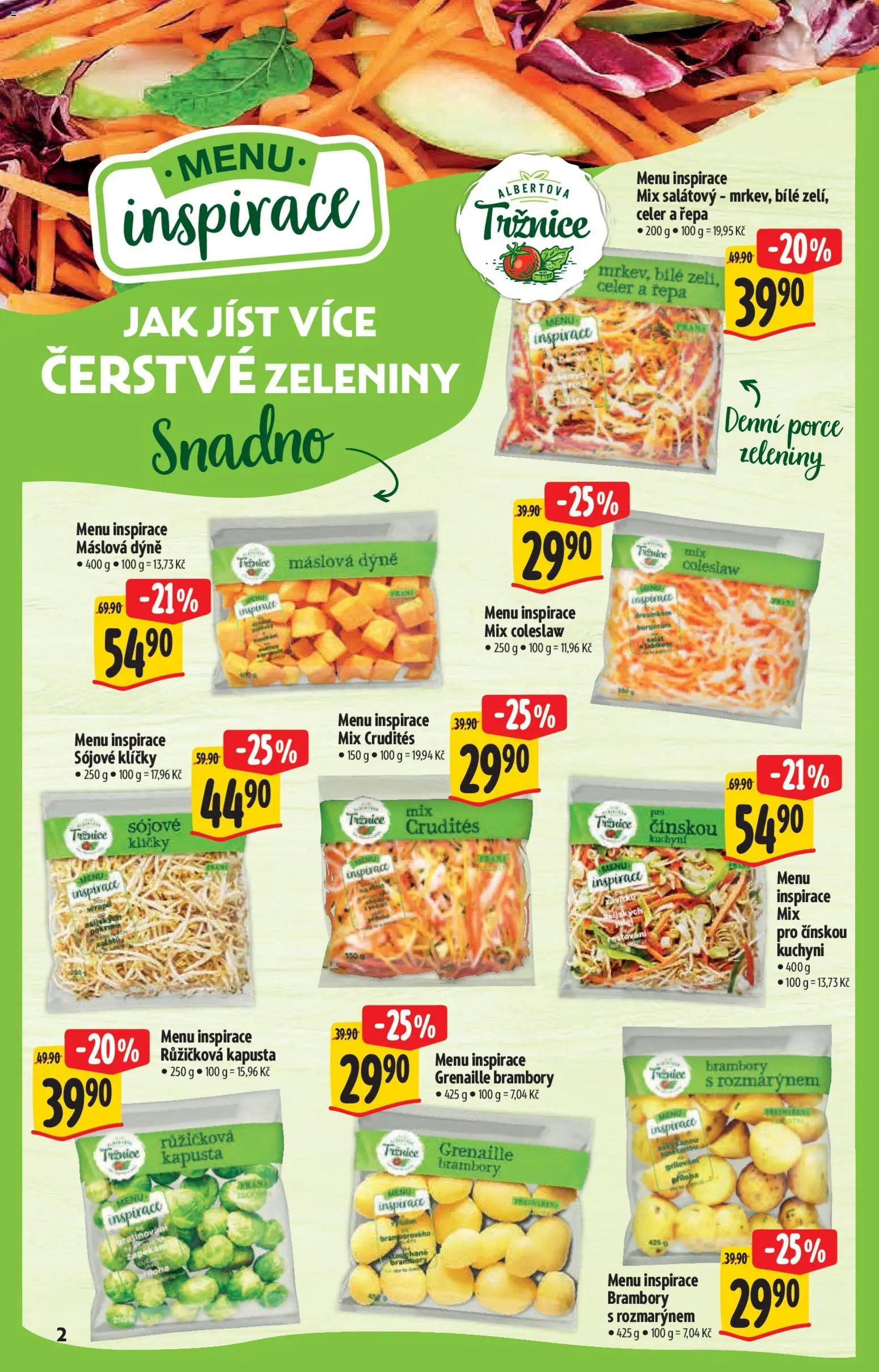 Albert katalog - Supermarket od 14.01.2026 | Strana: 2 | Produkty: Grilování, Růžičková kapusta, Brambory, Celer