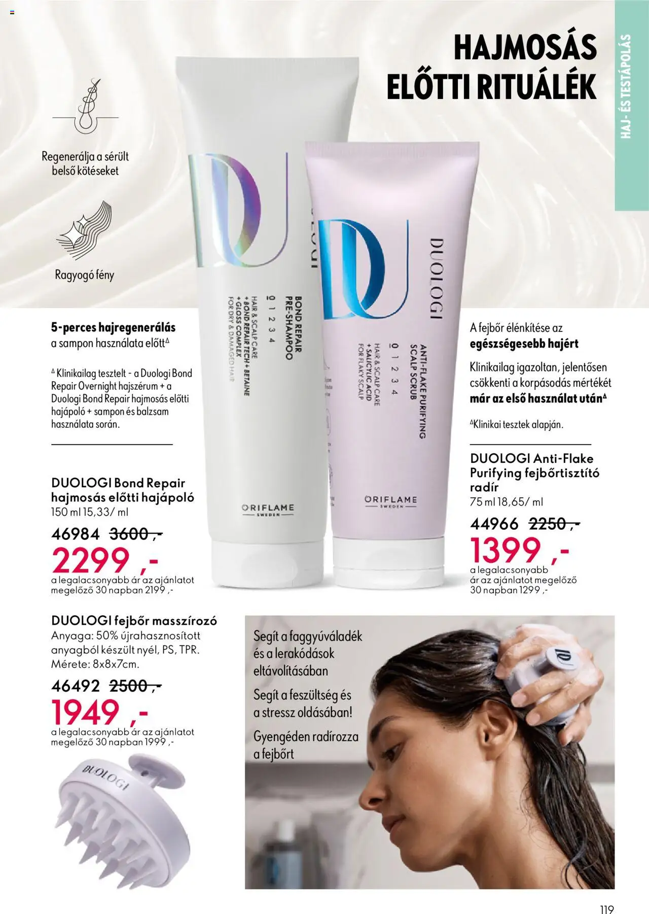 Oriflame akciós ujság - amely érvényes a következő dátumtól: 07.09.2025 | Oldal: 119 | Termékek: Sampon