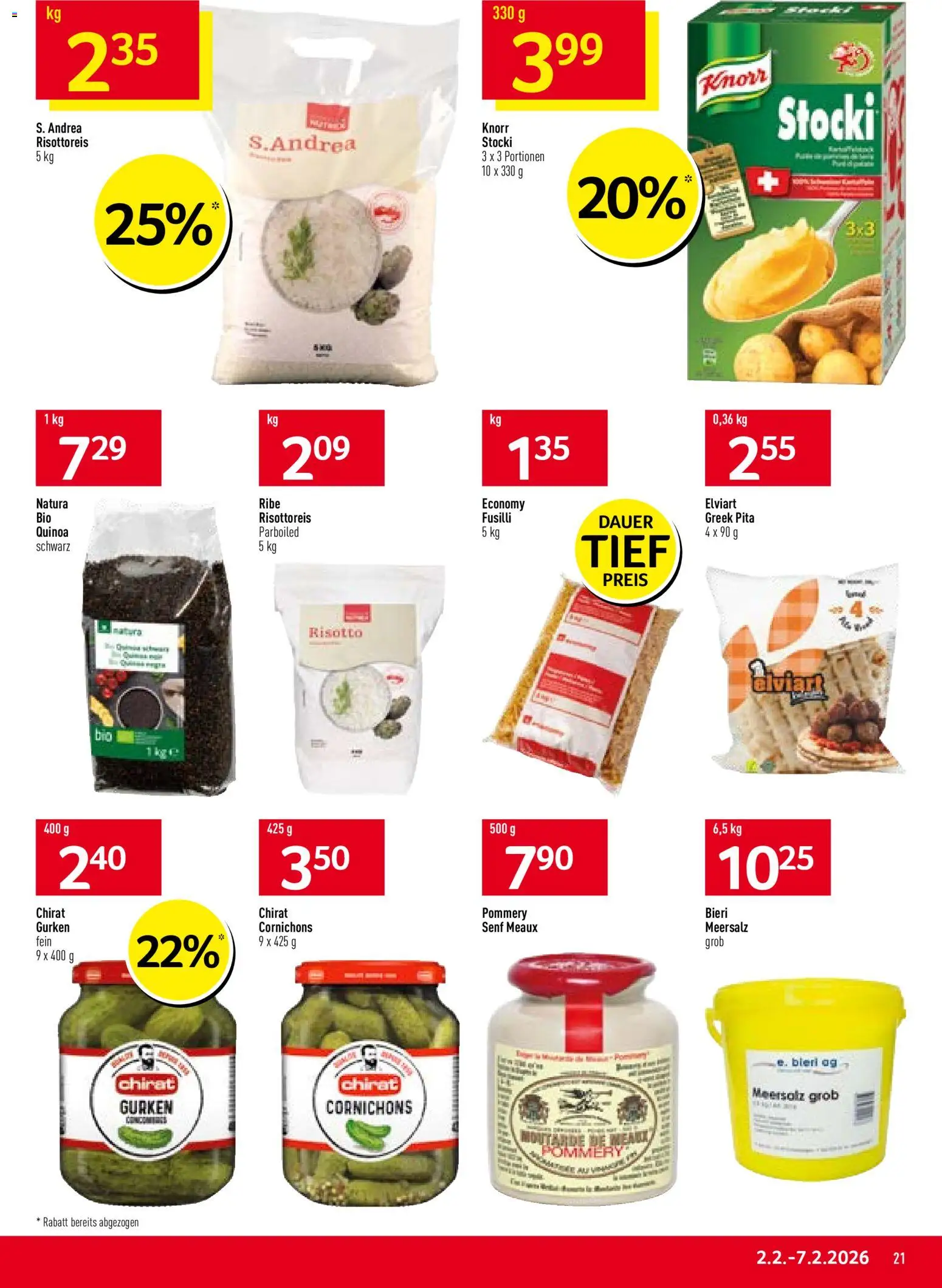 Prodega Aktionen – gültig ab 02.02.2026 | Seite: 21 | Produkte: Gurken