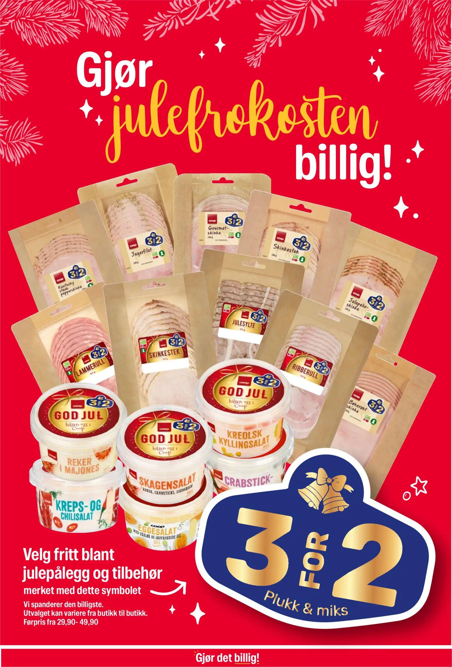 {H1} | Side: 12 | Produkter: Skinke, Majones, Kreps, Vårløk