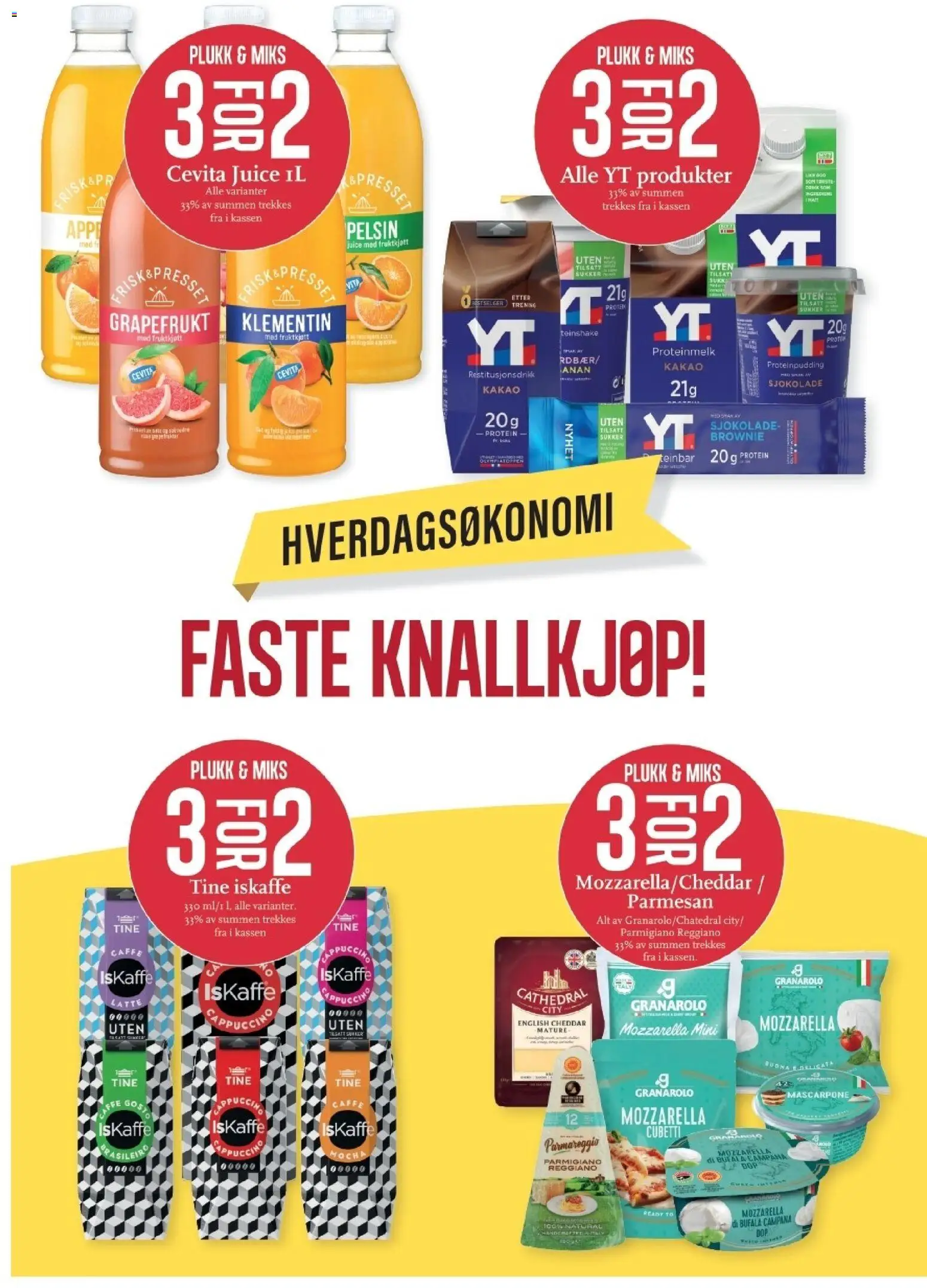 {H1} | Side: 6 | Produkter: Sjokolade, Skruvdragare, Cheddar, Dishwasher powder