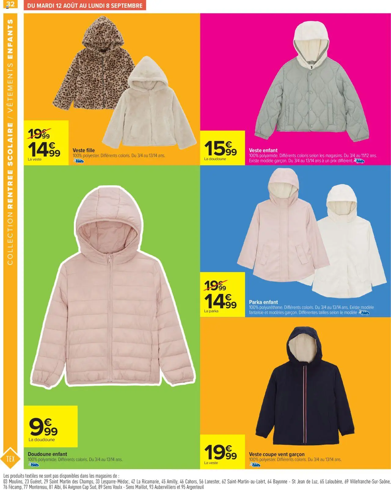  | Page: 34 | Produits: Vêtements, Veste, Doudoune