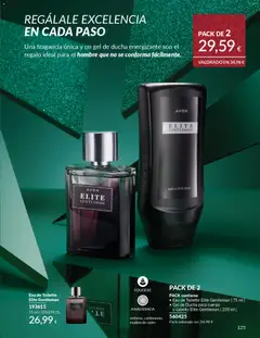 Vista previa Eau de Toilette Elite Gentleman, Eau de Toilette Elite Gentleman 75 ml válido desde el 01.12.2025 | Página: 125 | Productos: Fragancia, Gel de ducha, Body, Ducha