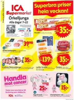 ICA Supermarket - Örkelljunga - Förhandsvisning av reklamblad från butik ICA Supermarket aktuell från 13.10.2025