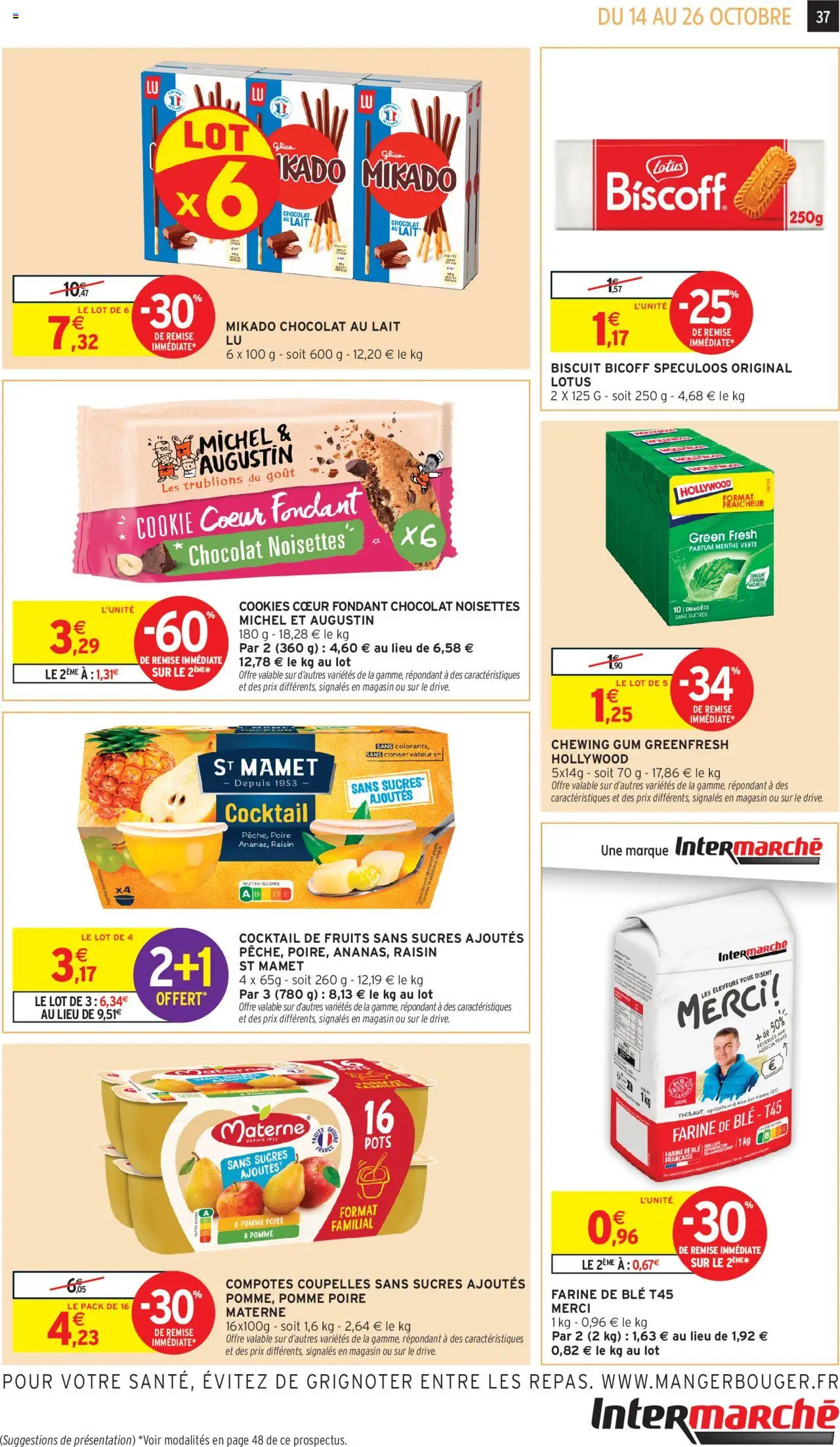 {H1} | Page: 37 | Produits: Farine de ble, Noisettes, Farine, Chocolat