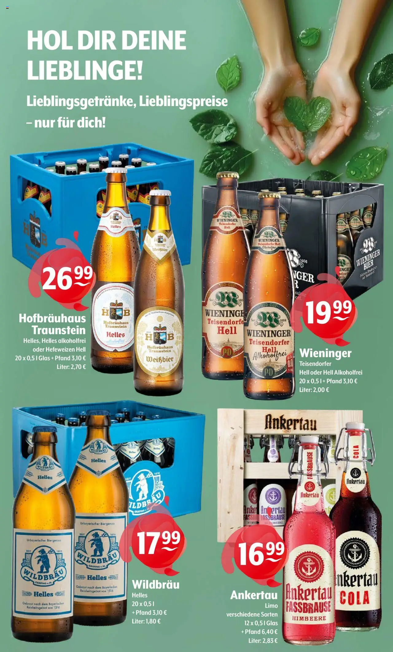 Getränke Hoffmann Prospekt 	 - gültig ab dem 25.08.2025 | Seite: 9 | Produkte: Cola, Bier, Weißbier, Himbeere