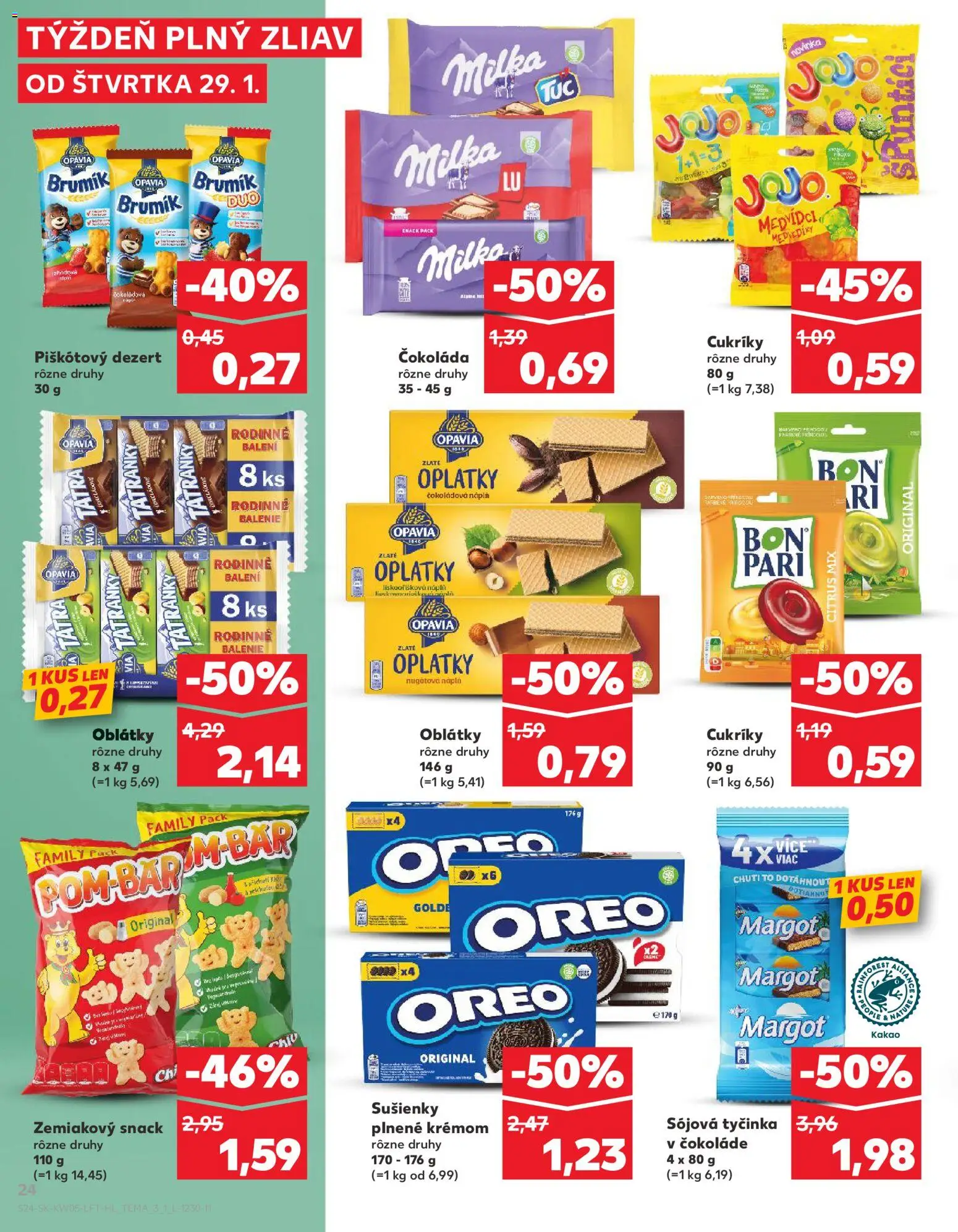Kaufland SK akciós ujság - amely érvényes a következő dátumtól: 29.01.2026 | Oldal: 24