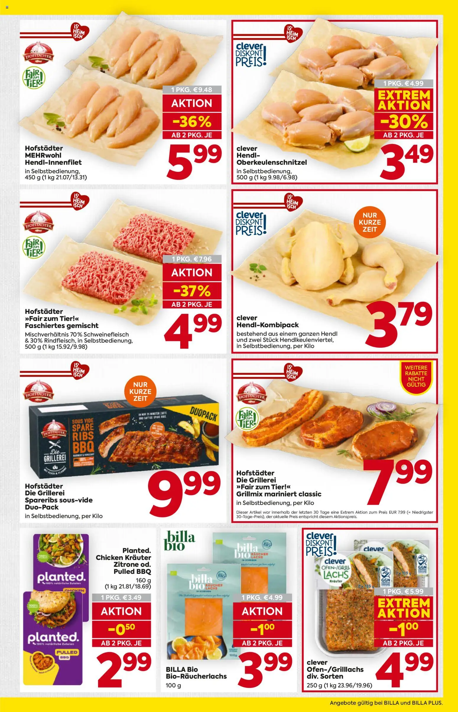 Billa Flugblatt - Oberösterreich gültig ab 16.04.2026 | Seite: 5 | Produkte: Zitrone, Schweinefleisch