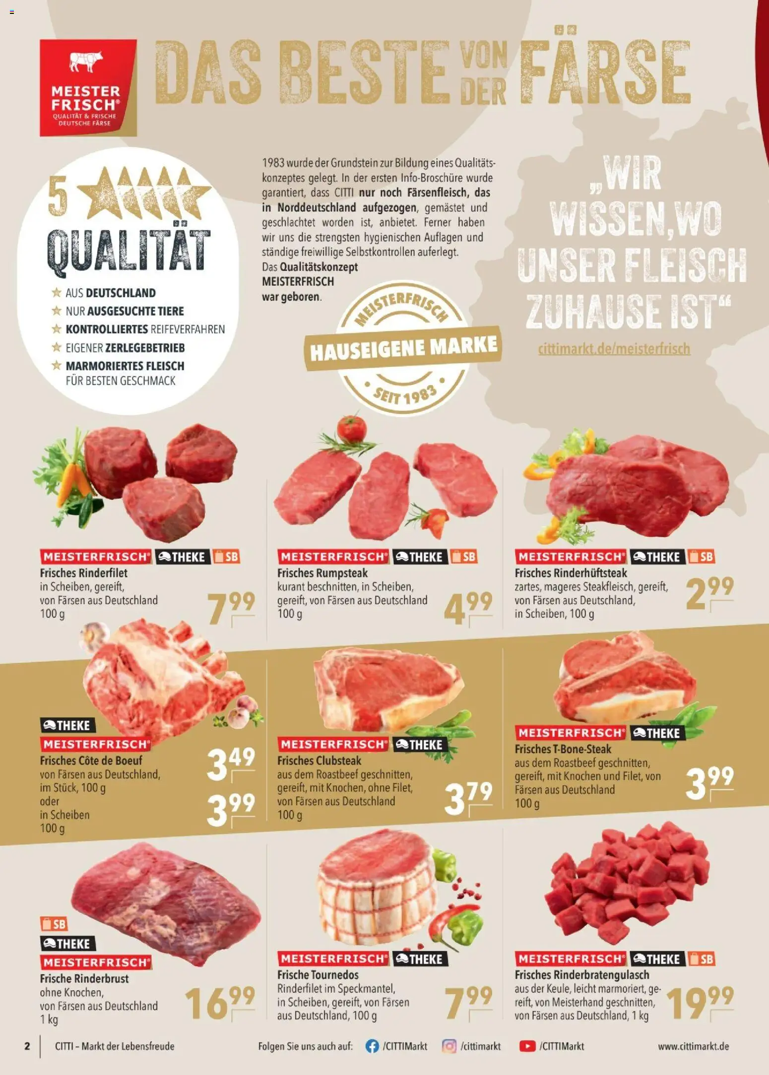 CITTI tilbudsavis – gyldig fra 25.03.2026 | Side: 2 | Produkter: Roastbeef