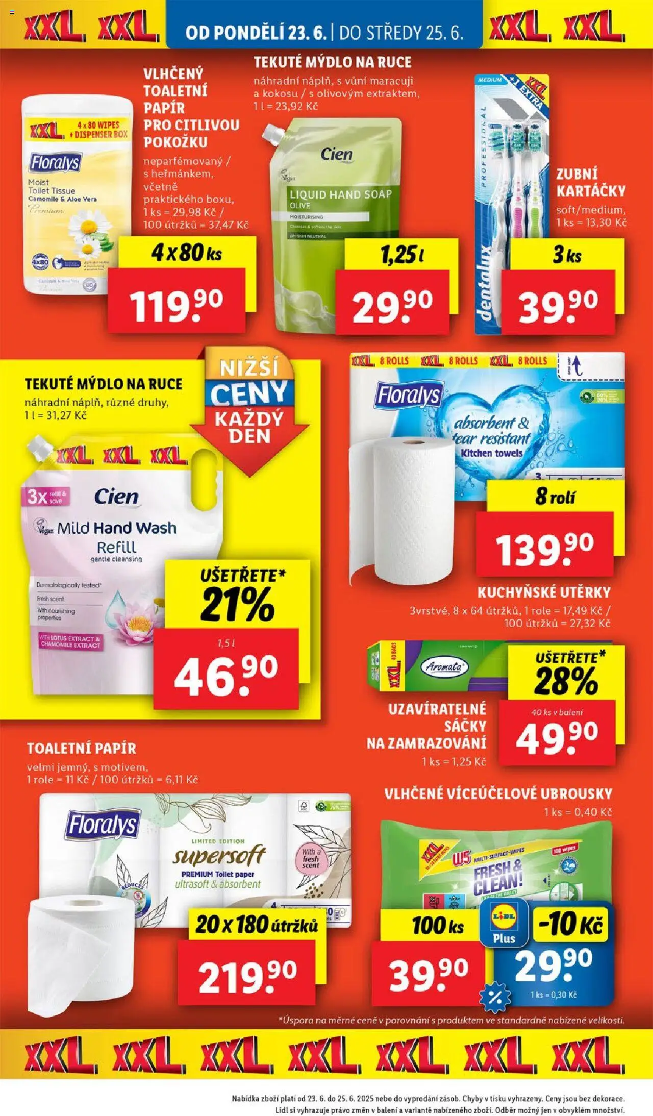 Lidl leták od 23.06.2025 | Strana: 22 | Produkty: Mýdlo, Box, Mýdlo na ruce, Lotus