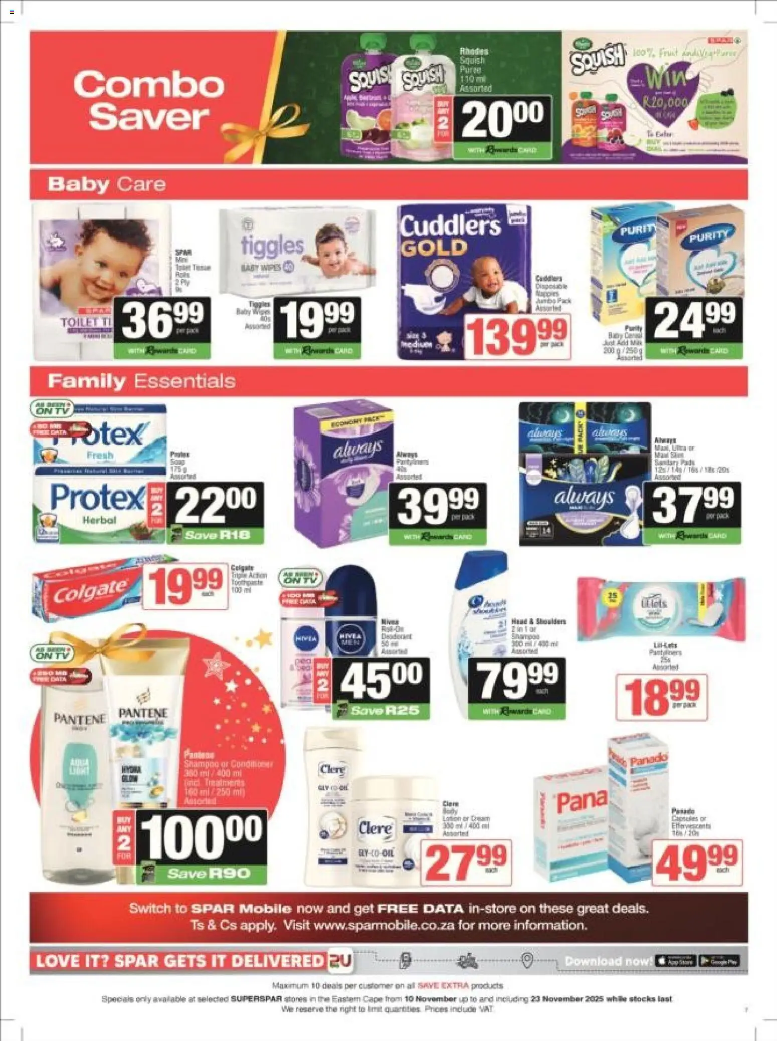 New Superspar catalogue – valid from 10.11.2025 | Page: 7 | Products: Squash, Toilet, Ham, Switch