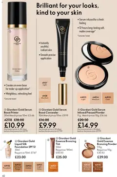 Preview of Oriflame - Offers valid from 22.10.2025 | Page: 40 | Products: Concealer, Powder