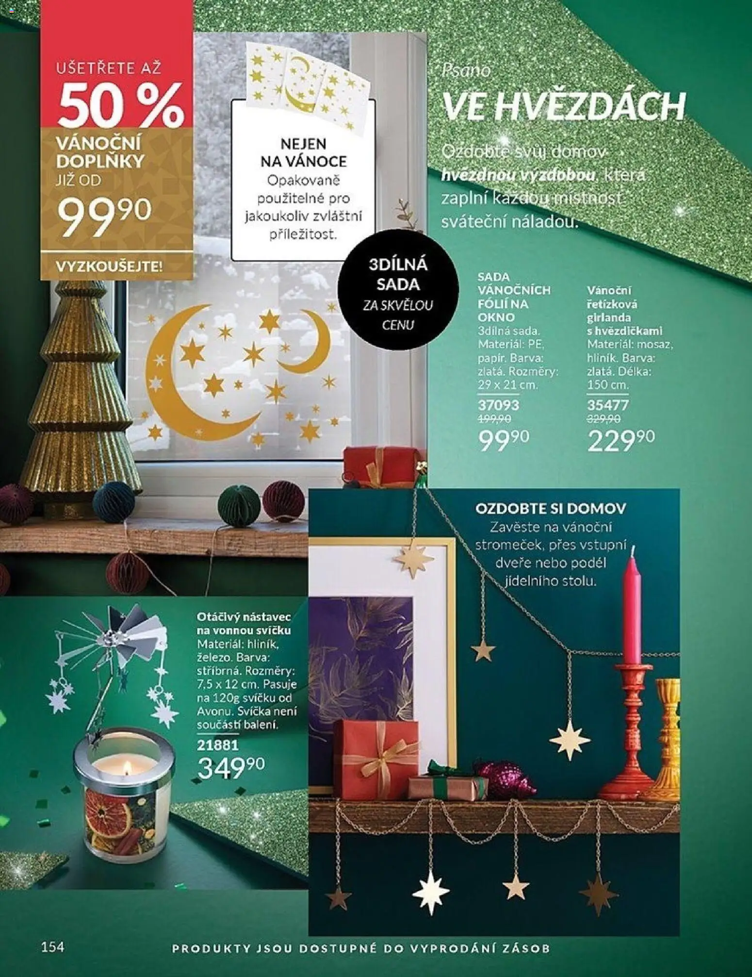 Avon Black Friday od 01.11.2025 | Strana: 154 | Produkty: Svíčka, Girlanda