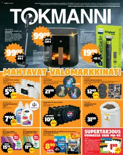 Tokmanni-mainoslehti voimassa 06.10.2025 alkaen