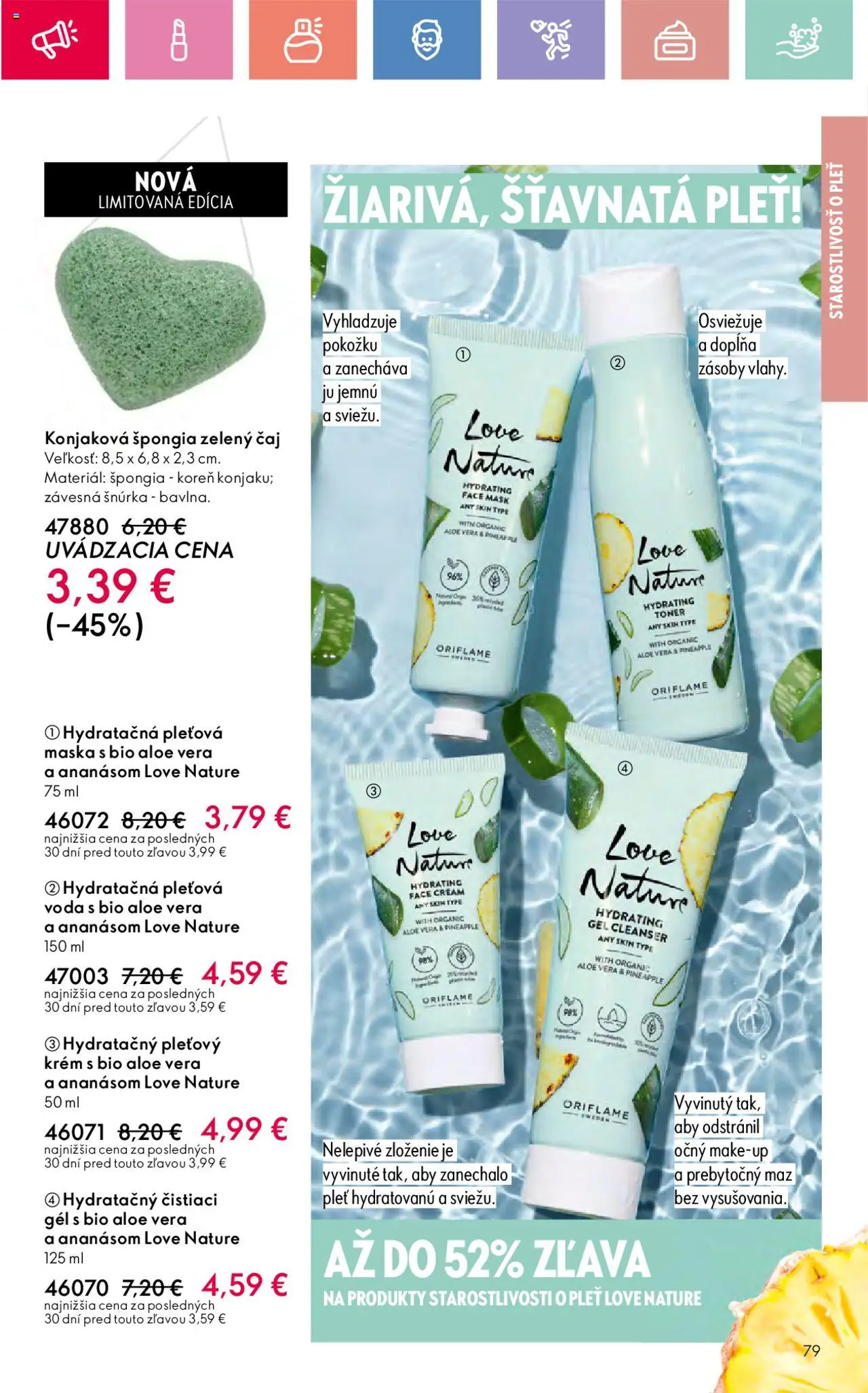 Katalóg Oriflame 12 2025 │ platný od 17.08.2025 | Strana: 79 | Produkty: Čaj, Maska, Krém, Voda