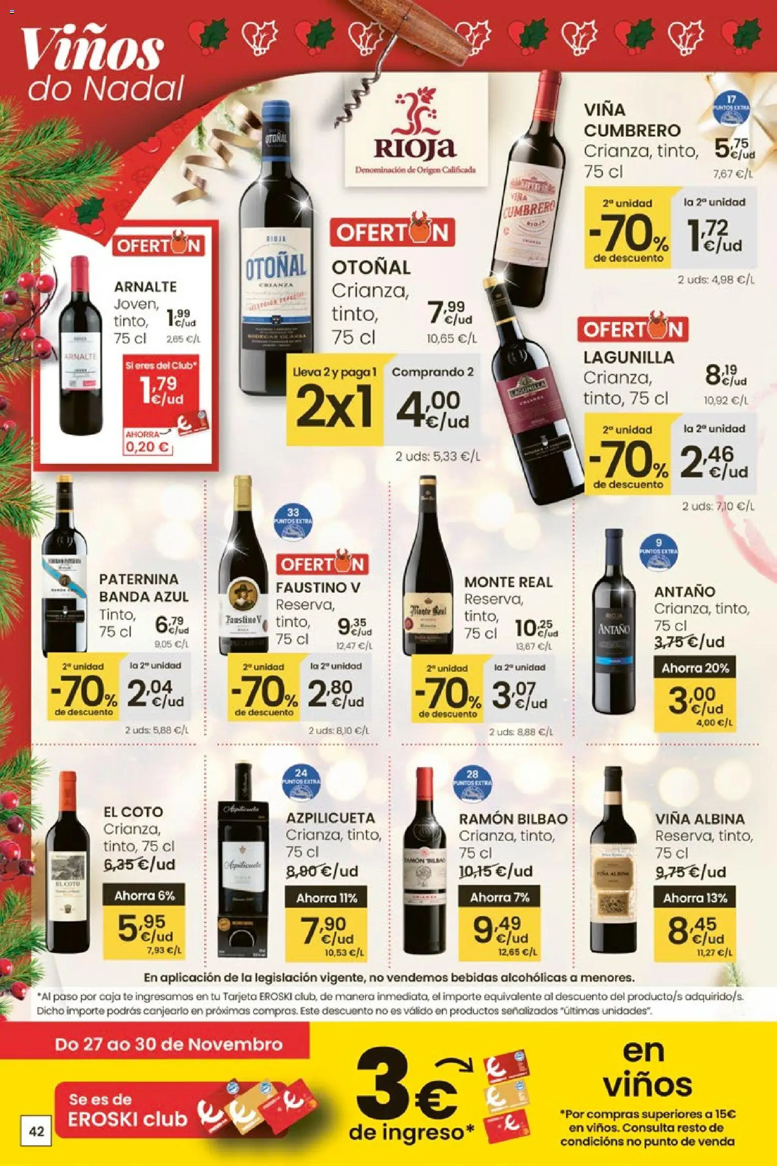 Eroski - Center │ válido desde el 27.11.2025 | Página: 42 | Productos: Té, Caja