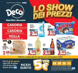 Anteprima del volantino Decò MaxiStore - Casoria catalogo valido a partire dal 21.08.2025