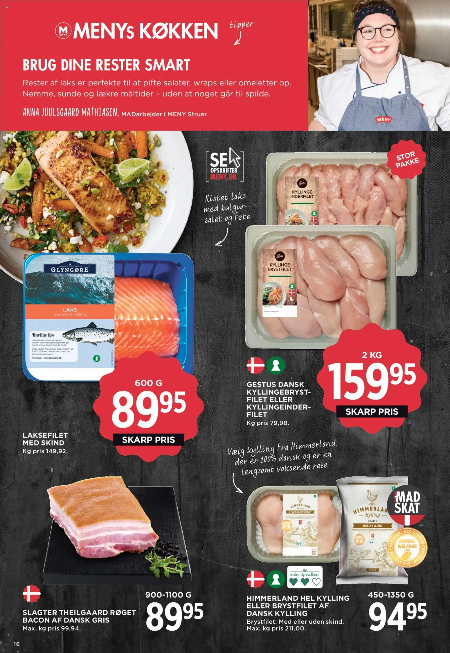 Meny tilbudsavis – gyldig fra 01.05.2026 | Side: 20 | Produkter: Pasta, Salat, Bacon