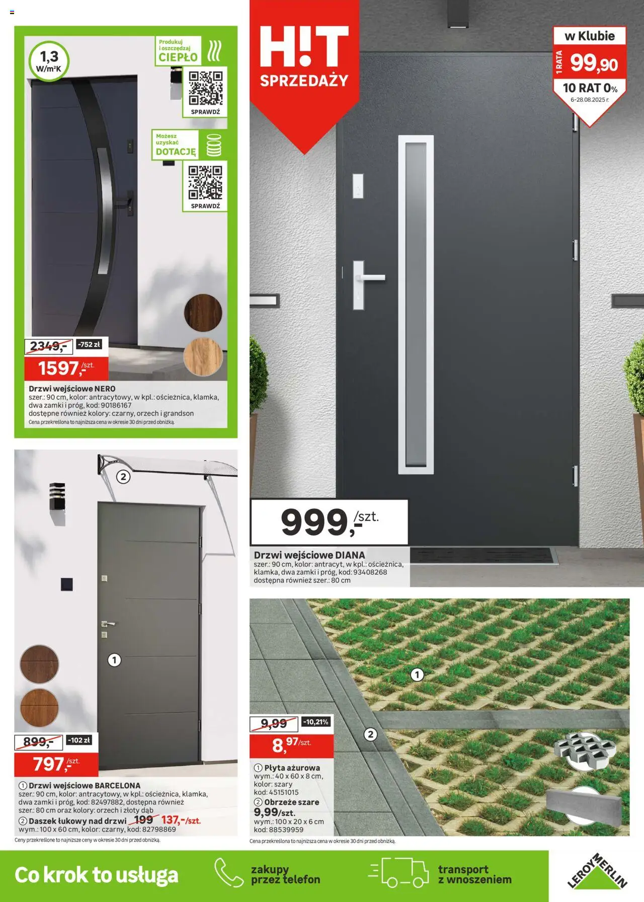 Leroy Merlin Gazetka od 06.08.2025 | Strona: 23 | Produkty: Telefon