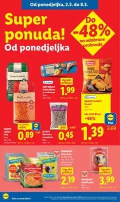 ALESTO Sjemenke suncokreta, Sjemenke suncokreta, 200 g - Pregled kataloga iz trgovine Lidl, vrijedi od 02.03.2026 | Stranica: 6
