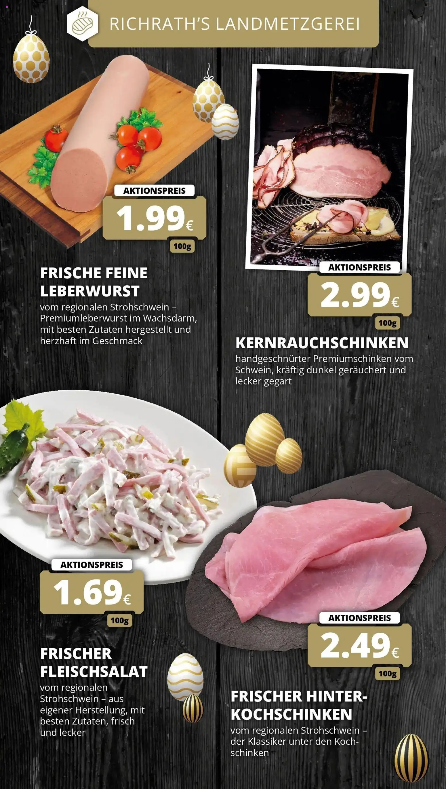 Rewe Prospekt Bergheim	 – gültig ab 30.03.2026 | Seite: 12 | Produkte: Schinken