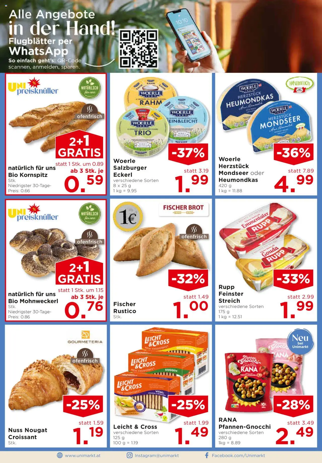 Unimarkt Nord gültig ab 13.08.2025 | Seite: 8 | Produkte: Brot