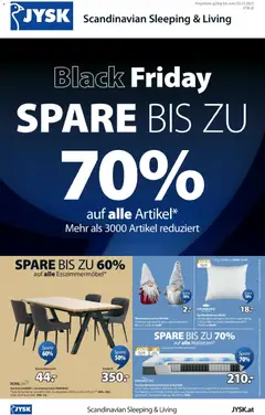 JYSK - Black Friday ab 24.11.2025 gültig