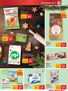 Spar katalog akcije – veljaven od 12.11.2025 | Stran: 3 | Izdelki: Maslo, Cokolada, Smetana, Sladkor